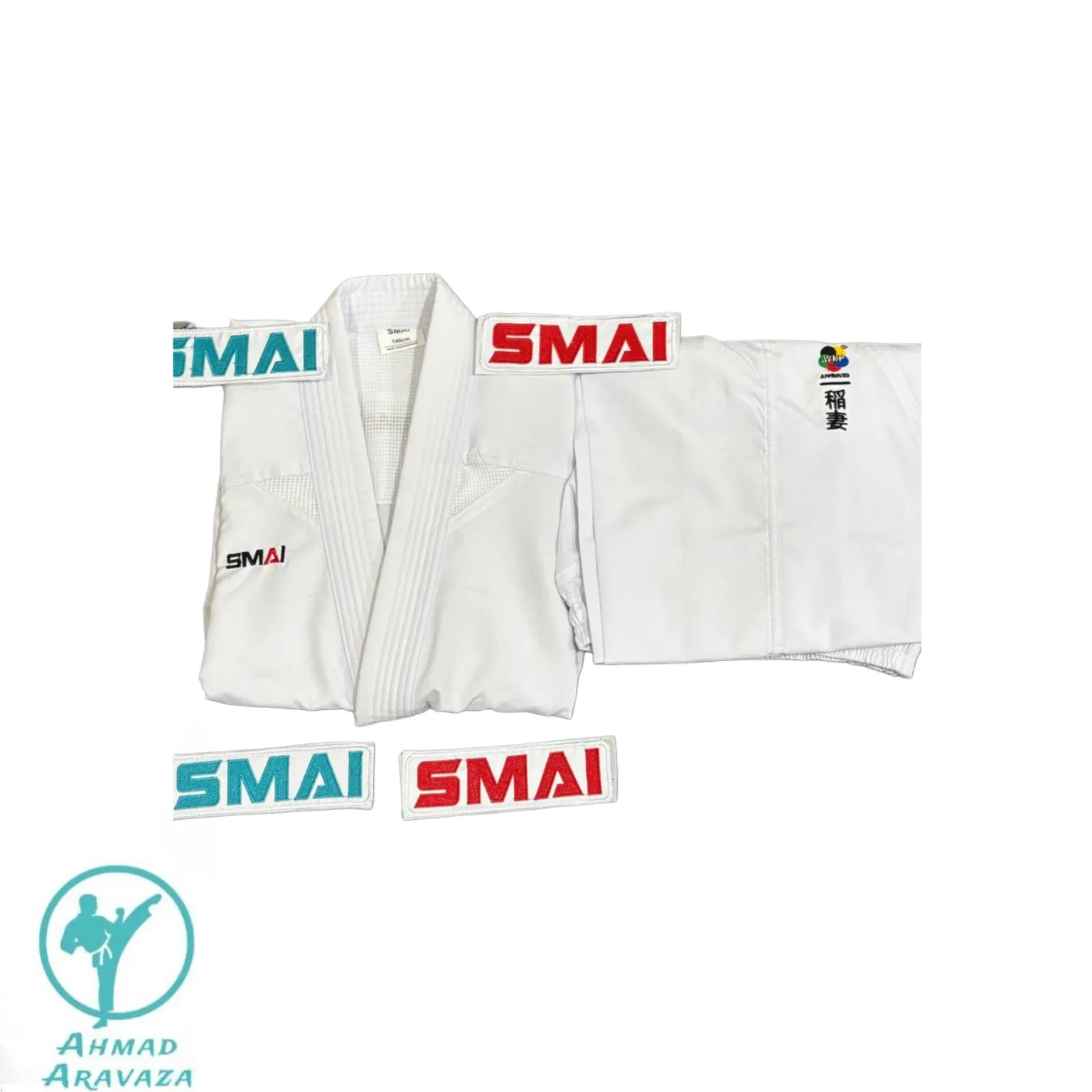 لباس کاراته چسبی اسمای