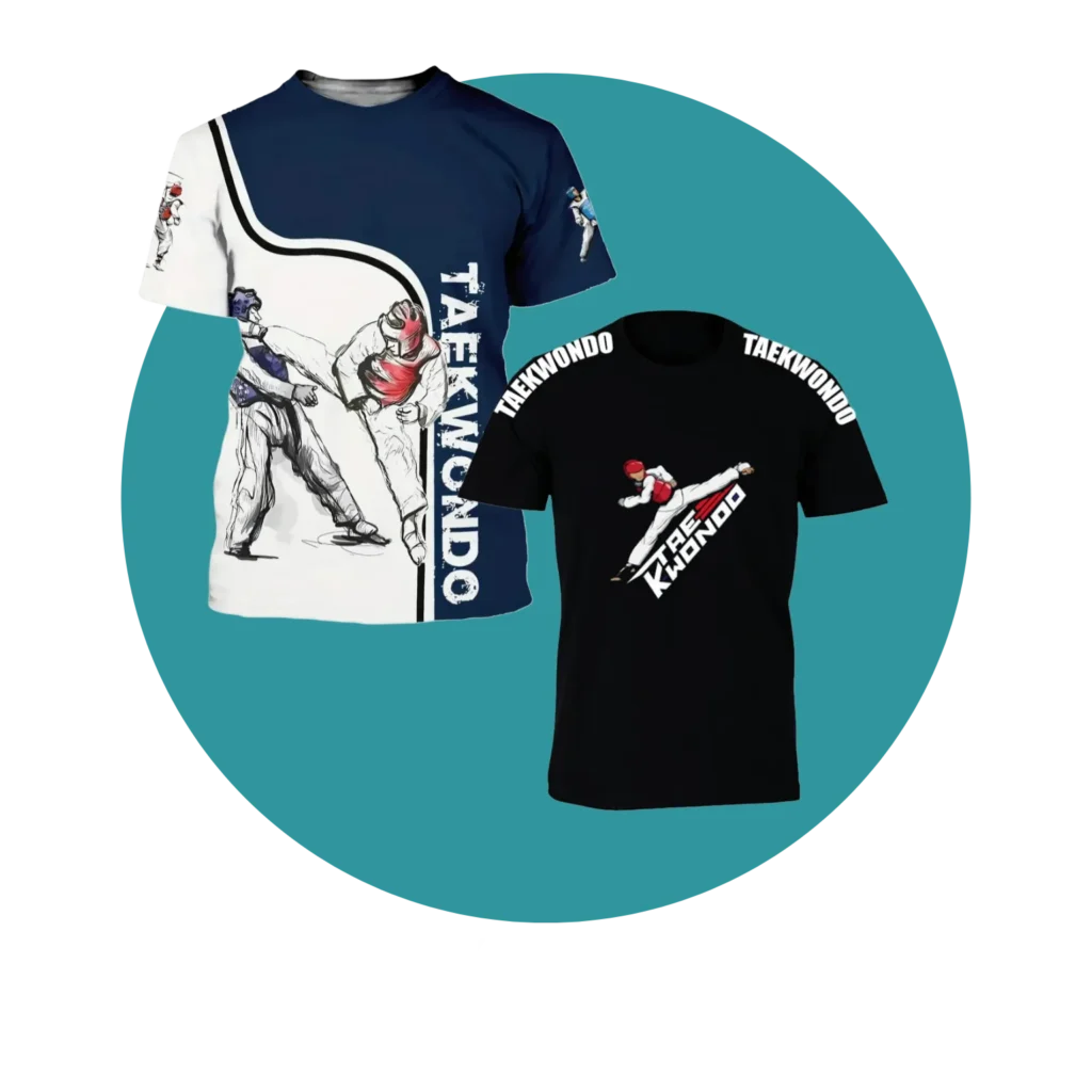 تیشرت تکواندو - تجهیزات ورزشی آراوازا